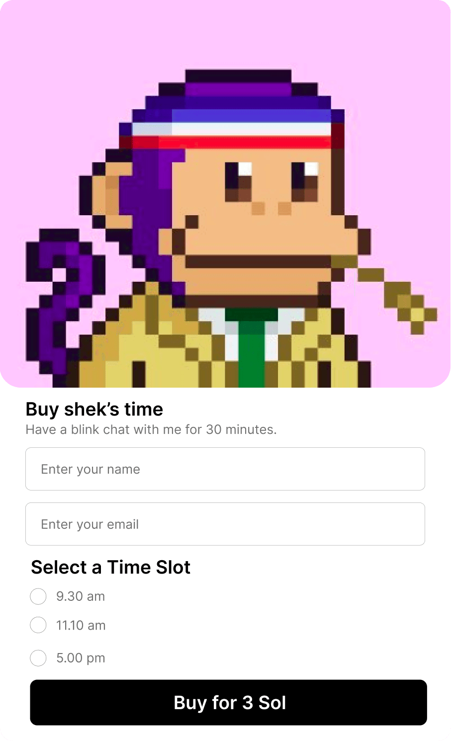 Creator profile